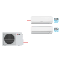 MITSUBISHI ELECTRIC MSZ-HJ25VA ER1 + MSZ-HJ35VA ER1 / MXZ-2HJ40VA ER1 мульти сплит-система