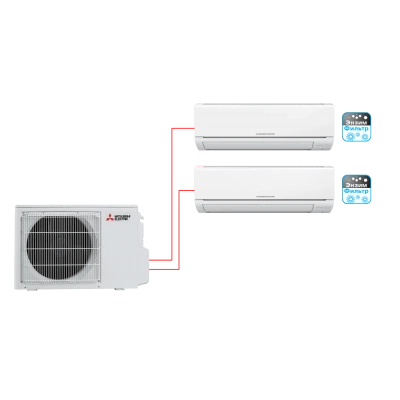 MITSUBISHI ELECTRIC MSZ-HJ25VA ER1 + MSZ-HJ35VA ER1 / MXZ-2HJ40VA ER1 мульти сплит-система MITSUBISHI ELECTRIC MSZ-HJ25VA ER1 + MSZ-HJ35VA ER1 / MXZ-2HJ40VA ER1 мульти сплит-система
