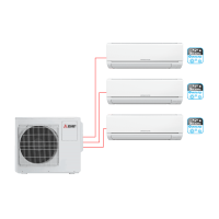 MITSUBISHI ELECTRIC MSZ-HJ25VA ER1*3 / MXZ-3HJ50VA ER1 мульти сплит-система
