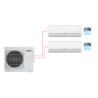 MITSUBISHI ELECTRIC MSZ-HJ25VA ER1+MSZ-HJ35VA ER1 / MXZ-3HJ50VA ER1 мульти сплит-система