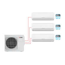 MITSUBISHI ELECTRIC MSZ-HJ25VA ER1*2 + MSZ-HJ35VA ER1 / MXZ-3HJ50VA ER1 мульти сплит-система