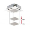 MITSUBISHI ELECTRIC PLP-6BAJ декоративная панель с механизмом спуска/подъема фильтра